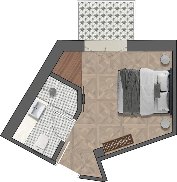كافالا Atlas Boutique Suites الغرفة الصورة